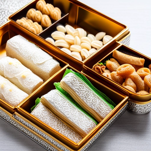 Authentic Syrian Sweets | Arabic & Middle Eastern Sweets  in metal box
